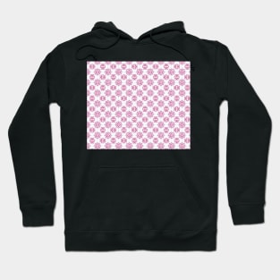 Pink and White Frame Tile Hoodie